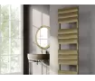 Uscător de prosoape decorativ LOJIMAX, colecția WALDO Lățime 300 mm. Înălțime 755 mm. negru mat