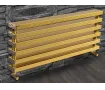 ALUMINUM HORIZONTAL RADIATOR LAPIS HRZ inaltimea 800 mm. latimea 311 mm. negru mat