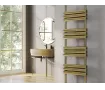 Uscător de prosoape decorativ LOJIMAX, colecția TIANNA PLUS Lățime 400 mm. Înălțime 820 mm. negru mat
