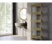 Uscător de prosoape decorativ LOJIMAX, colecția QUARTZ LINE Lățime 300 mm. Înălțime 700 mm. alb mat
