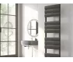 Uscător de prosoape decorativ LOJIMAX, colecția WALDO Lățime 300 mm. Înălțime 755 mm. negru mat
