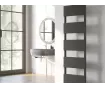 Uscător de prosoape decorativ LOJIMAX, colecția MYRA Lățime 400 mm. Înălțime 515 mm. negru mat