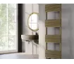 Uscător de prosoape decorativ LOJIMAX, colecția SIRIUS LINE Lățime 400 mm. Înălțime 600 mm. alb mat