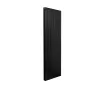 Calorifer decorativ LOJIMAX, colectie KALSEDON DOUBLE 300 mm. 280 mm. negru mat