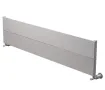ALUMINUM HORIZONTAL RADIATOR WEI HRZ inaltimea 800 mm. latimea 404 mm. negru mat