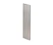 Calorifer decorativ LOJIMAX, colectia  KALSEDON DOUBLE высота 500 mm. ширина 1135 mm. INOX SATINE