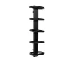 Uscător de prosoape de design LOJIMAX colecția TEOS 1170x400 mm, Negru