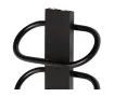 Uscător de prosoape de design LOJIMAX colecția PEARL 1250x400 mm, Negru