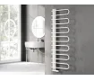 Uscător de prosoape decorativ LOJIMAX, colecția CORTE Lățime 400 mm. Înălțime 500 mm. alb mat