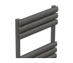 Uscător de prosoape de design LOJIMAX colecția TALIA 1550x500 mm, Antracit