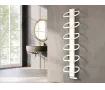 Uscător de prosoape decorativ LOJIMAX, colecția PEARL Lățime 530 mm. Înălțime 400 mm. alb mat