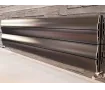 ALUMINUM HORIZONTAL RADIATOR AMAZONITE DOUBLE HRZ inaltimea 800 mm. latimea 204 mm. negru mat