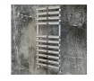 Uscător de prosoape decorativ LOJIMAX, colecția TALIA PLUS Lățime 400 mm. Înălțime 1200 mm. alb mat