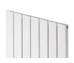 Calorifer decorativ LOJIMAX, colectia  ROYAL DOUBLE inaltimea 200 mm. latimea 218 mm. alb mat