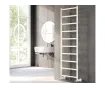 Uscător de prosoape decorativ LOJIMAX, colecția LOTTO Lățime 500 mm. Înălțime 500 mm. alb mat