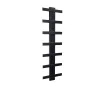 Uscător de prosoape de design LOJIMAX colecția ALBATROS STYLE 1340x450 mm, Negru