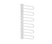 Uscător de prosoape decorativ LOJIMAX, colecția CORTE Lățime 400 mm. Înălțime 500 mm. alb mat