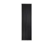 Calorifer decorativ LOJIMAX, colectie BELLA DOUBLE 300 mm. 286 mm. negru mat