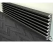 ALUMINUM HORIZONTAL RADIATOR ALBITE HRZ inaltimea 800 mm. latimea 270 mm. alb mat
