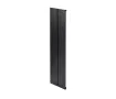 Calorifer decorativ LOJIMAX, colectia  NISH DOUBLE inaltimea 200 mm. latimea 404 mm. negru mat