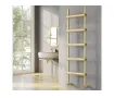 Uscător de prosoape decorativ LOJIMAX, colecția TIANNA LINE Lățime 600 mm. Înălțime 1000 mm. alb mat