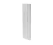 Дизайнерский радиатор LOJIMAX коллекция BAMBOO DOUBLE 1800x359 мм, Inox Matt Anodising