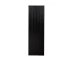 Calorifer decorativ LOJIMAX, colectie KALSEDON DOUBLE 300 mm. 280 mm. negru mat