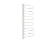 Uscător de prosoape decorativ LOJIMAX, colecția CORTE Lățime 400 mm. Înălțime 500 mm. alb mat