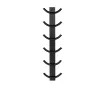 Uscător de prosoape de design LOJIMAX colecția OXY 1000x400 mm, Negru