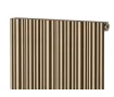 Calorifer decorativ LOJIMAX, colectia BAMBOO inaltimea 300 mm. latimea 239 mm. BRONZE MATT ANODISING