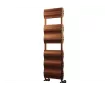 Uscător de prosoape decorativ LOJIMAX, colecția LIA DOUBLE PLUS Lățime 400 mm. Înălțime 1200 mm. alb mat