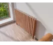 ALUMINUM HORIZONTAL RADIATOR BELLA DOUBLE HRZ inaltimea 800 mm. latimea 286 mm. alb mat