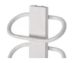 Uscător de prosoape de design LOJIMAX colecția PEARL 1490x400 mm, Alb