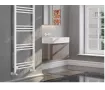 Uscător de prosoape decorativ LOJIMAX, colecția LODOS Lățime 600 mm. Înălțime 1700 mm. alb mat