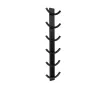 Uscător de prosoape de design LOJIMAX colecția OXY 1000x400 mm, Negru
