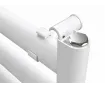 Uscător de prosoape de design CARISA, colecția LARA L, 800x485 mm, ALB