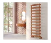 Uscător de prosoape decorativ LOJIMAX, colecția TALIA DOUBLE STYLE Lățime 300 mm. Înălțime 570 mm. negru mat