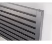 ALUMINUM HORIZONTAL RADIATOR TRIO HRZ inaltimea 800 mm. latimea 300 mm. alb mat