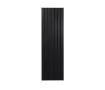 Calorifer decorativ LOJIMAX, colectia  ROYAL DOUBLE inaltimea 200 mm. latimea 218 mm. negru mat