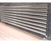 ALUMINUM HORIZONTAL RADIATOR BELLA HRZ inaltimea 1800 mm. latimea 286 mm. negru mat