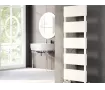 Uscător de prosoape decorativ LOJIMAX, colecția MYRA DOUBLE Lățime 500 mm. Înălțime 515 mm. alb mat