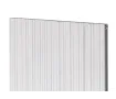 Calorifer decorativ LOJIMAX colecția BAMBOO DOUBLE 1400x359 mm, Alb