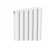 Radiator de design CARISA, colecția TALLIS DOUBLE, 1800x470 mm, ALB