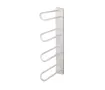 Uscător de prosoape decorativ LOJIMAX, colecția PRUSIAS Lățime 700 mm. Înălțime 400 mm. alb mat