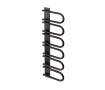 Uscător de prosoape de design LOJIMAX colecția PANA 1170x520 mm, Negru