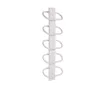 Uscător de prosoape de design LOJIMAX colecția PEARL 1250x400 mm, Alb