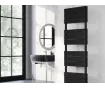 Uscător de prosoape decorativ LOJIMAX, colecția BENOIT DOUBLE Lățime 300 mm. Înălțime 700 mm. alb mat