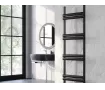 Uscător de prosoape decorativ LOJIMAX, colecția POSSIA Lățime 400 mm. Înălțime 780 mm. alb mat