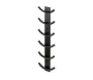 Uscător de prosoape de design LOJIMAX colecția OXY 1540x400 mm, Negru