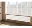 ALUMINUM HORIZONTAL RADIATOR ROYAL DOUBLE HRZ inaltimea 800 mm. latimea 218 mm. alb mat